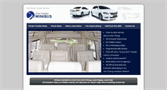 Desktop Screenshot of kohchangminibus.com